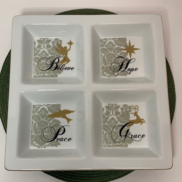 Kohl’s Spirit of the season Christmas platter - Picture 12 of 12